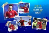 Công bố top 5 danh sách rút gọn Quả bóng Vàng Việt Nam 2021