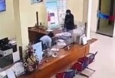 Camera ghi cảnh cướp ngân hàng Vietinbank ở Thái Nguyên