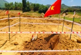 Hà Tĩnh: Phát hiện quả bom nặng 200kg ở đập Bãi Sào
