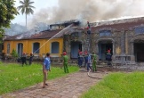 Cháy lớn ở Bảo tàng lịch sử Thừa Thiên - Huế