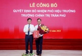 Trường Chính trị Trần Phú Hà Tĩnh có tân Phó Hiệu trưởng