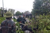 Hà Tĩnh: Ảnh hưởng của bão số 4, nhiều nơi sạt lở đất