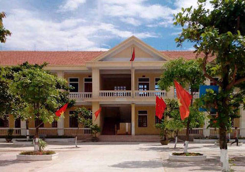 Trường THCS Phong Bắc – nơi thầy D. công tác - Ảnh: VNN 