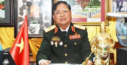 Thiếu tướng Trần Minh Hùng - nguyên Phó tư lệnh Quân khu 5. Ảnh: Đoàn Nguyên.