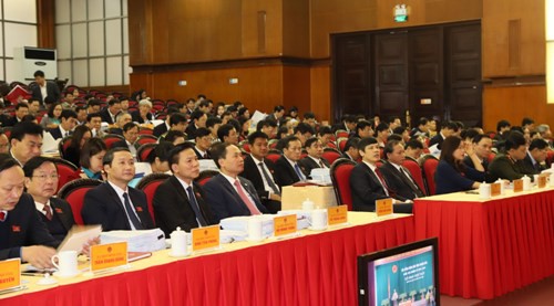 Quang cảnh kỳ họp thứ 7, HĐND tỉnh Thanh Hóa khóa XVII nhiệm kỳ 2016-2021