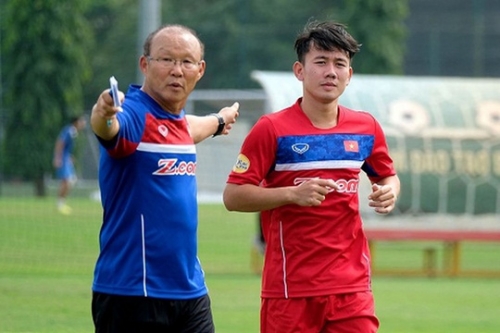 Tiền vệ Minh Vương sẽ có cơ hội trở lại tuyển Quốc gia dưới thời HLV Park Hang-seo