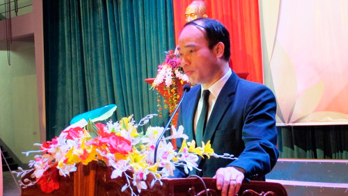 Ông Trần Đình Hùng, Trưởng phòng GD&ĐT huyện Hương Khê