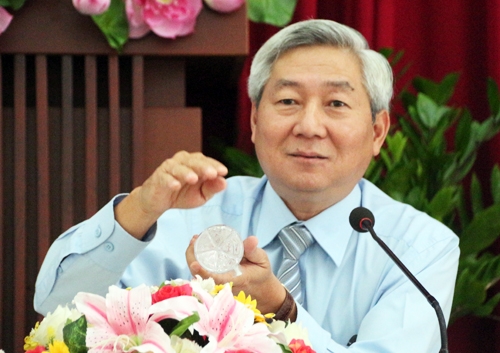 Ông Hoàng Như Cương, Phó ban kiêm Bí thư Đảng ủy Ban quản lý đường sắt đô thị TP HCM. Ảnh: Hữu Công.