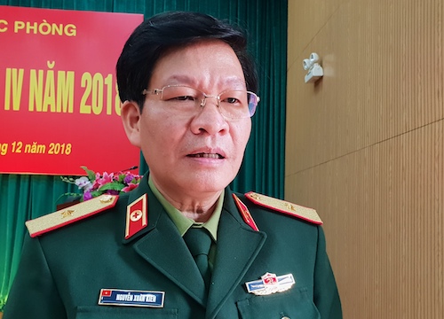 Thiếu tướng Nguyễn Xuân Kiên, Cục trưởng Quân y (Bộ Quốc phòng). Ảnh: HT