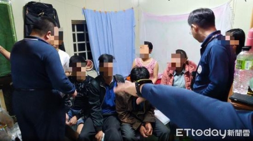 11/152 người Việt được cho là bỏ trốn khi sang Đài Loan đã bị cơ quan chức năng bắt giữ (ảnh: Taiwannews)