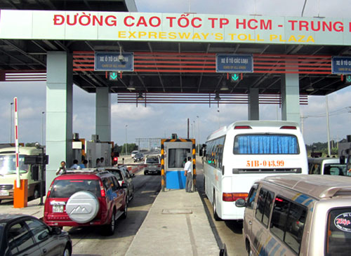 Công ty cổ phần Tập đoàn Yên Khánh, đơn vị thu phí trên cao tốc TP HCM-Trung Lương 5 năm qua sẽ dừng thu phí từ ngày 1/1.Ảnh: Hữu Công