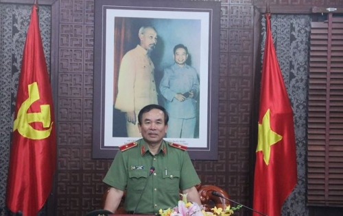 Thiếu tướng Vũ Xuân Viên. Ảnh: Nguyễn Thành