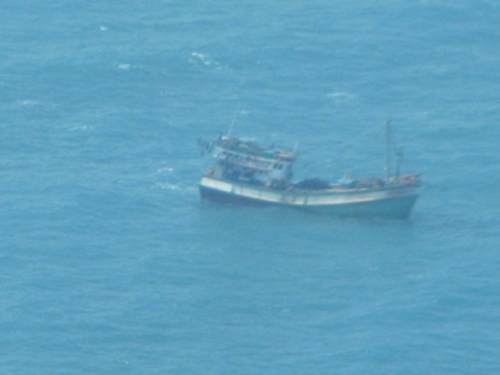 Theo báo cáo, có 2 tàu đã được đưa về Thái Lan, còn 1 tàu bị chìm. (Ảnh minh họa)
