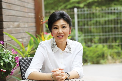 Cựu thủ tướng Thái Lan Yingluck Shinawatra. Ảnh: Khaosod.