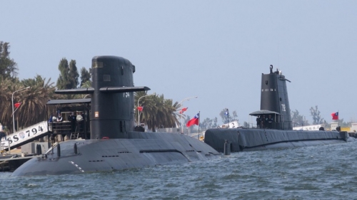 Hạm đội của Đài Loan hiện có 4 tàu ngầm. (Ảnh: SCMP)