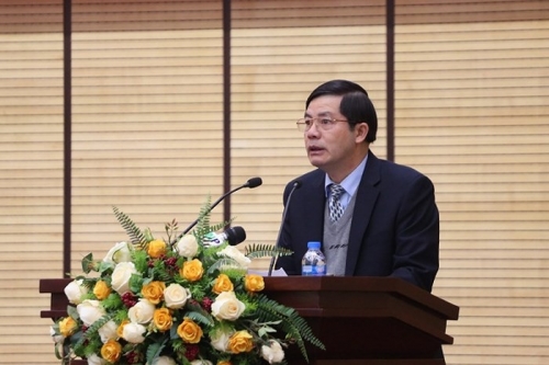 Giám đốc Sở Nội vụ Hà Nội Trần Huy Sáng.