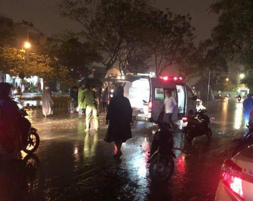 Vụ tai nạn khiến vợ chồng nạn nhân Huy thương vong tại đường Yên Thế - Bắc Sơn (thuộc quận Cẩm Lệ, Đà Nẵng) tối 10/12/2018