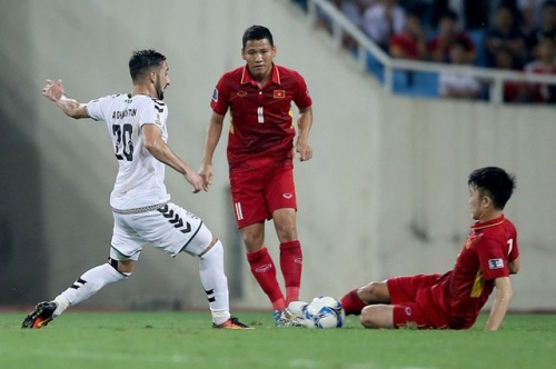 Jordan và Việt Nam từng bất phân thắng bại ở vòng loại Asian Cup 2019