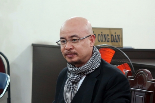 Ông Đặng Lê Nguyên Vũ tại phiên hòa giải.