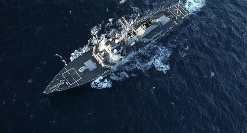 Tàu khu trục mang tên lửa USS Donald Cook của Mỹ (Ảnh: CCO)