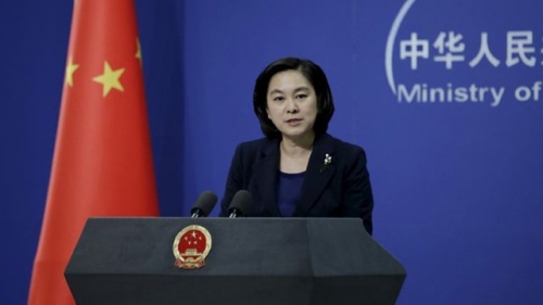 Phát ngôn viên Bộ Ngoại giao Trung Quốc Hoa Xuân Oánh (Ảnh: Reuters)
