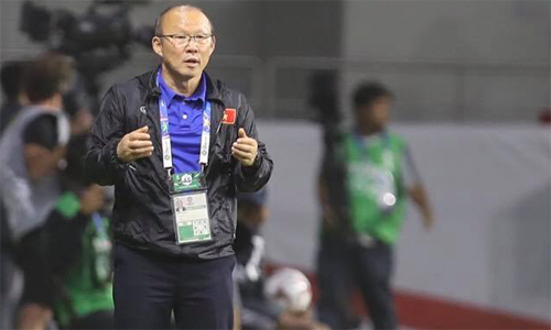 HLV Park muốn Việt Nam chú trọng hơn cho đào tạo trẻ để hướng đến World Cup. Ảnh: Đức Đồng.