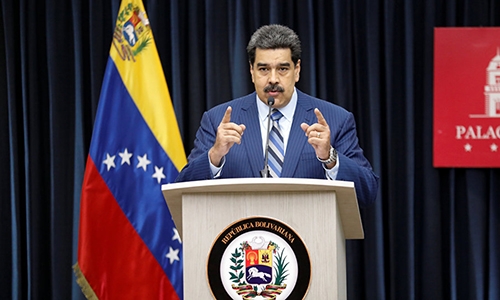 Tổng thống Venezuela Nicolas Maduro. Ảnh: Reuters.