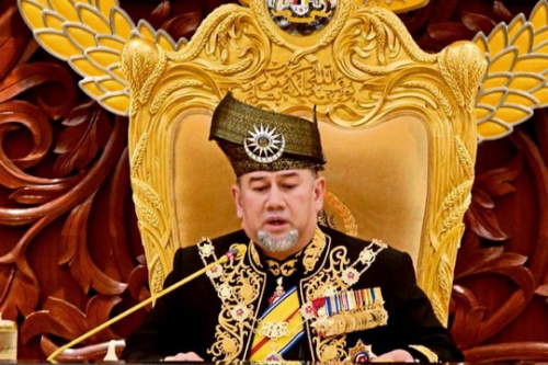 Quốc vương Muhammad V. Ảnh: The New Straits Times