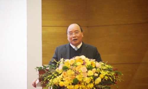 Thủ tướng Chính phủ Nguyễn Xuân Phúc phát biểu chỉ đạo hội nghị (Ảnh: Nguyễn Trường).