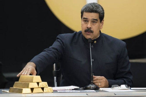 Venezuela được cho là tăng cường bán vàng dự trữ để có thêm thanh khoản trong bối cảnh khủng hoảng kinh tế. (Ảnh minh họa: Bloomberg)