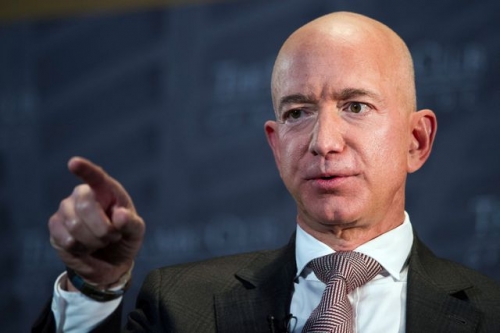 Tỷ phú Jeff Bezos (Ảnh: AFP)