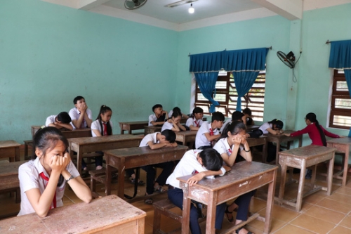 Lớp 9/1 Trường THCS Nguyễn Duy Hiệu vắng vĩnh viễn 6 học sinh sau đợt nghỉ Tết Nguyên đán