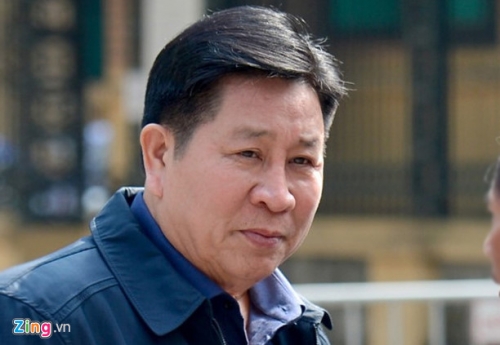 Ông Bùi Văn Thành tại phiên tòa sơ thẩm. Ảnh: Việt Hùng.