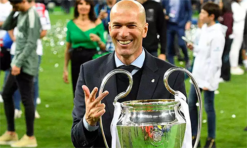 Zidane đang rất sẵn lòng đến Anh làm việc. Ảnh: AFP.