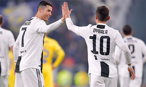 Dybala và Ronaldo cùng nhau truyền cảm hứng cho chiến thắng của Juventus.