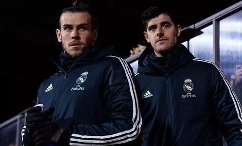 Courtois chỉ trích Bale trước trận đấu với Girona tối 17/2. Ảnh: AFP.