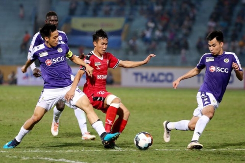 Hà Nội FC thiếu nhiều trụ cột ở trận đấu ngày mai - Ảnh: Gia Hưng