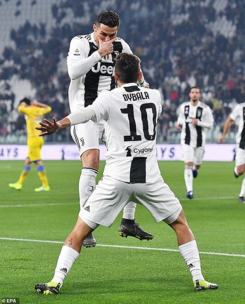 C.Ronaldo và Dybala đang giúp Juventus thăng hoa