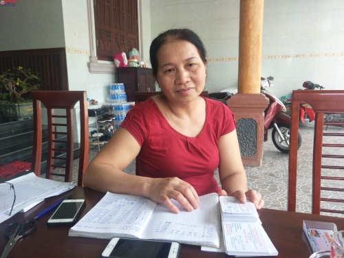Bà Dương Thị Hàn – chủ nhà xe Phước Hàn ở thị trấn Hương Khê cho biết vụ việc