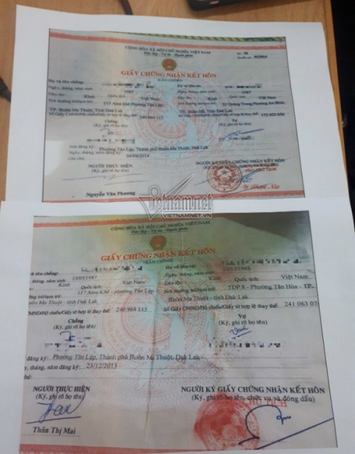 Cán bộ tư pháp phường Tân Lập tham mưu cấp giấy chứng nhận kết hôn trái luật, giấu luôn đơn tố cáo của công dân