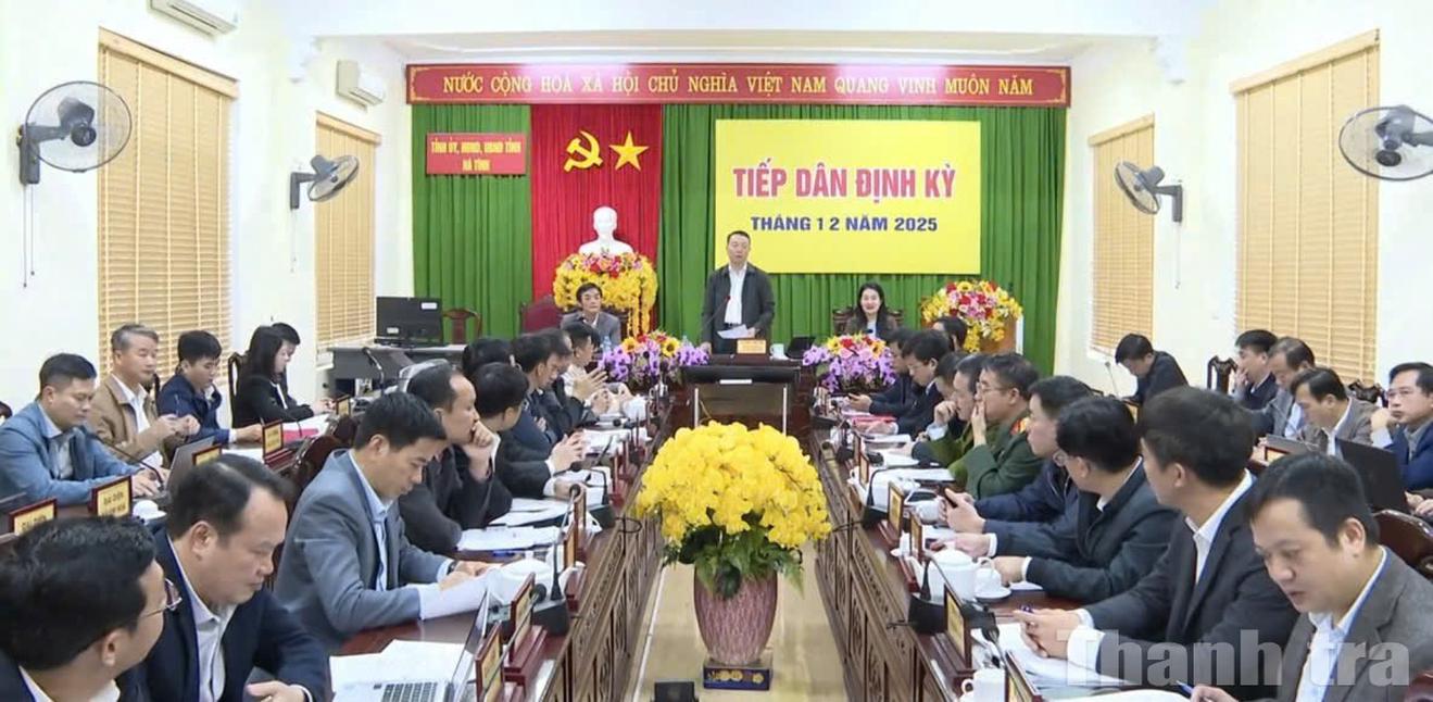 Tân Chủ tịch Hà Tĩnh Phan Thiên Định: Mọi kiến nghị của dân phải được xử lý thấu đáo