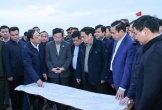 Thủ tướng thị sát dự án cao tốc Bắc-Nam phía đông giai đoạn 2 tại Hà Tĩnh