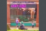 Học sinh lớp 7 chiếm quyền truy cập bảng đèn LED của 2 trường học