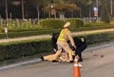 Vi phạm nồng độ cồn, nam tài xế tông nứt hộp sọ CSGT