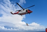 Trực thăng chở 6 người rơi trên biển Na Uy