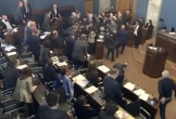 Nghị sĩ Quốc hội Gruzia lao vào đấm nhau vì tranh cãi dự luật 'đại diện nước ngoài'