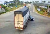 Va chạm giữa xe tải và xe con, 4 người t.h.ư.ơ.n.g v.o.n.g