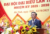 Đồng chí Trần Cẩm Tú: Hà Tĩnh thực hiện thắng lợi và hoàn thành xuất sắc các mục tiêu, nhiệm vụ đề ra