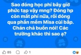 Phải tốn phí dịch vụ khi đóng học phí, phụ huynh nói 'quá vô lý'