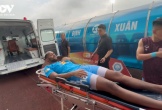 Ngoại binh của Hà Tĩnh nhập viện khẩn cấp ở trận đấu với Nam Định